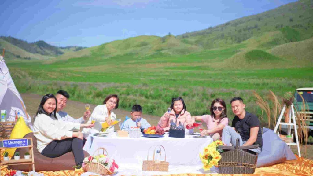 piknik breakfast bromo